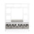 G76806 Martha Stewart Living and Learning Kids' Storage System White Front | Linen White