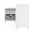 G76801 Corner Nook Martha Stewart Living and Learning Kids' Corner Nook White Side 2 | Linen White