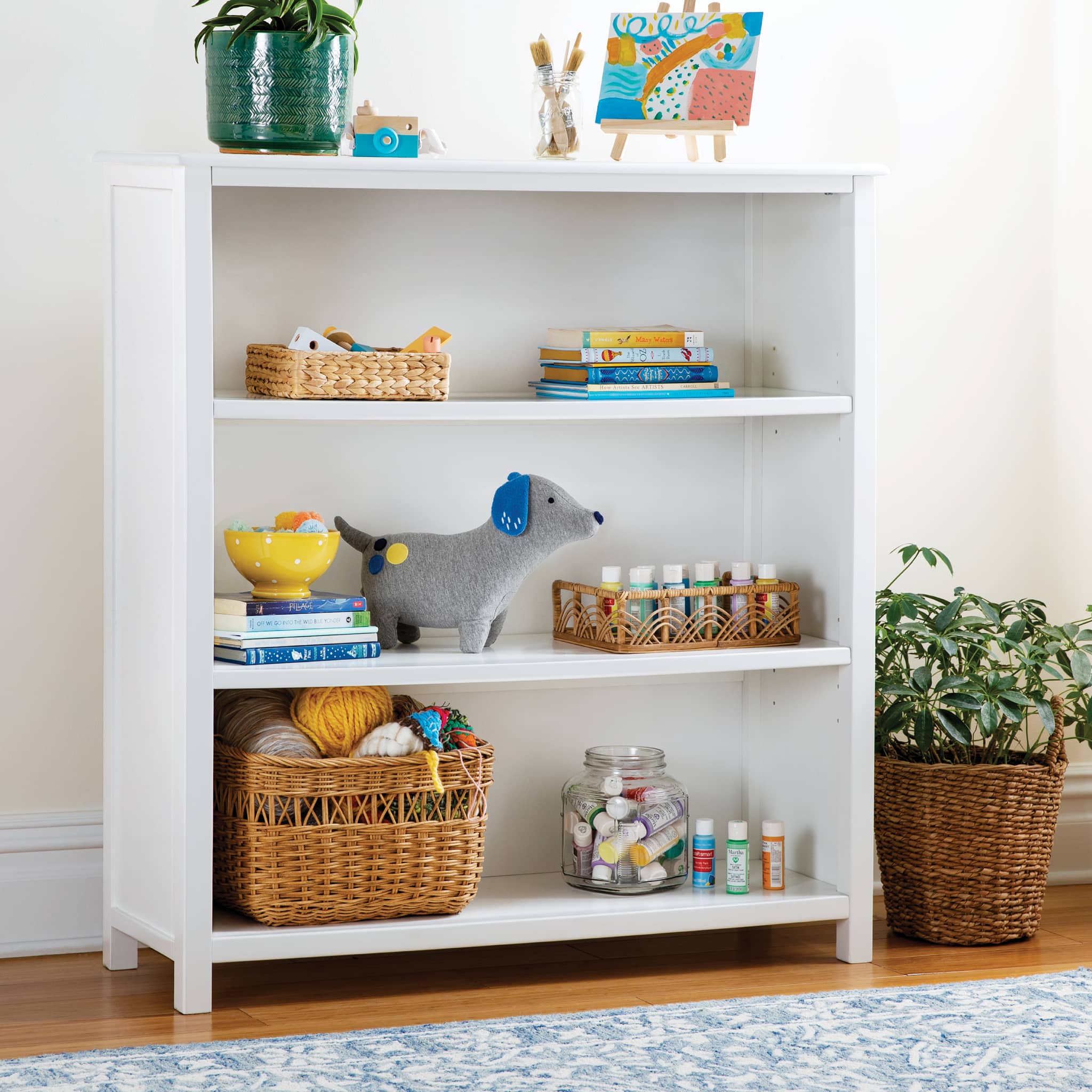 Taiga 3-Shelf Bookcase - 42