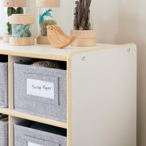 G80216 EdQ 8 Bin Cubby White Env 1011 | White