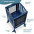 G97546 Kitchen Helper Features Contemporary Navy | Navy