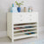 G77100 Martha Stewart Crafting Kids Art Storage with Drying Racks White Env 1 | Linen White