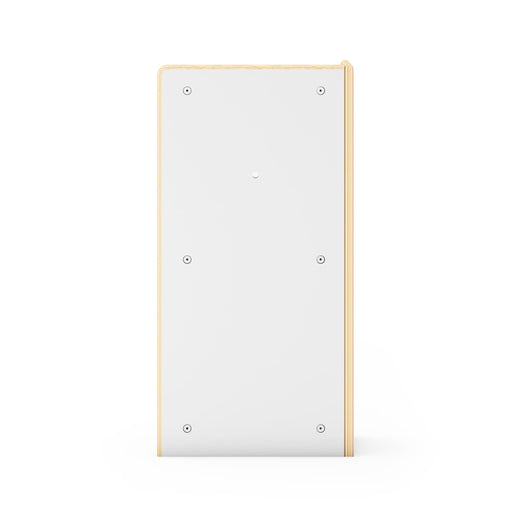 G92221 Curated Storage 2-Tier Corner Unit White Silo 2 Side | White