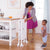 G97329 Contemporary Kitchen Helper White 2703 | White