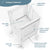 G97548 Kitchen Helper Features Contemporary White | White