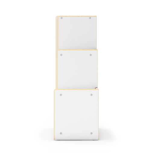 G92211 Curated Storage 3-2-1 Tier White Silo 2 Side | White