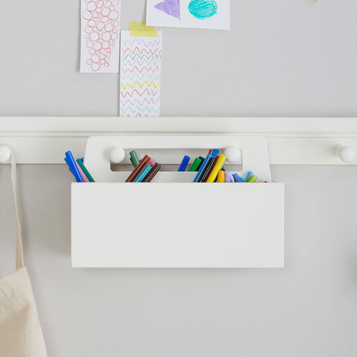 G77111 Martha Stewart Crafting Kids Wall Caddy White Env 1 | Linen White