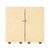 G80448 EdQ FoldLock Storage Natural Silo 2 Closed Side | Natural