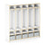 G80412 EdQ 5-Section Locker White Silo 1 Main | White