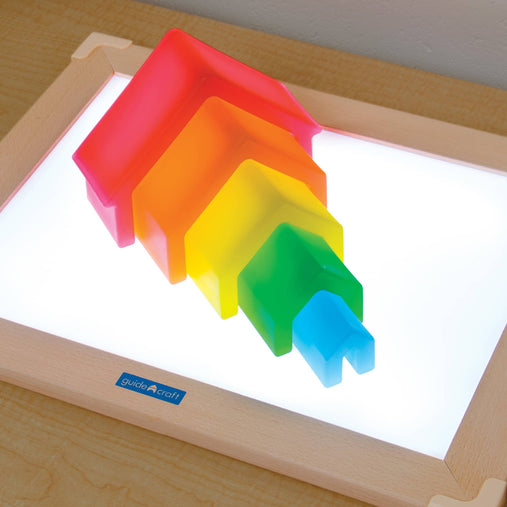 G7502  Discovery Stackers Rainbow House Env 1 | Rainbow