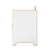 G80438 EdQ Kitchen Range White Silo 2 Side | White