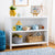 G27655 Taiga 2-Shelf Bookcase White Env | White
