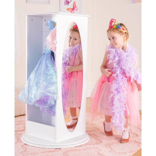 G99300 Rotating Dress Up Storage White Lifestyle 2 | White