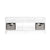 G76803 Martha Stewart Living and Learning Kids' Media Console White Front | Linen White