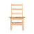 U61102 Solid Wood Chair 10 in Set of 2 Front | 25 cm