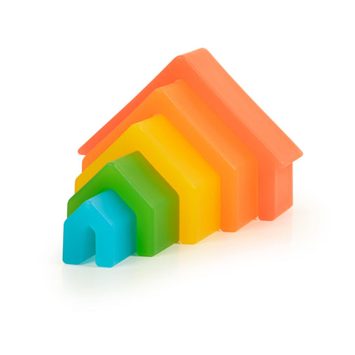 G7502  Discovery Stackers Rainbow House Silo 1 | Rainbow