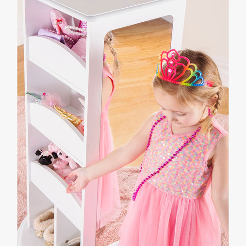 Kids' Rotating Dress Up Storage Center Guidecraft Kids' Rotating Dress Up Storage Center Guidecraft