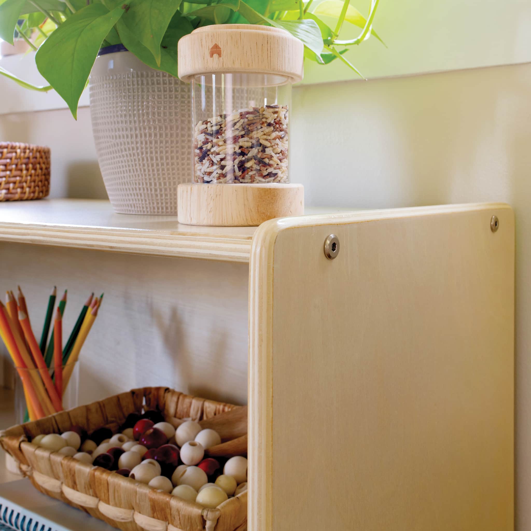 EdQ 2-Shelf Open Storage with Bins - 24