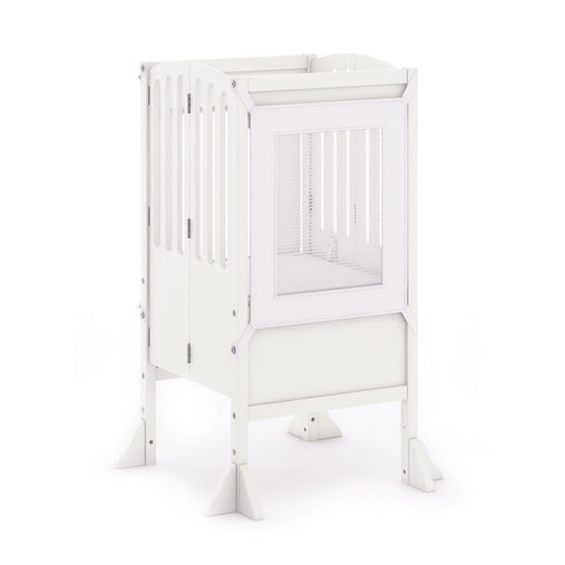 G97341 Contemporary Kitchen Helper Stool Ivory Main2 | Ivory