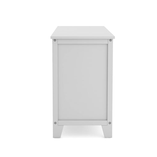 G76904 Martha Stewart Living and Learning Kids' Low Bookcase Gray Side | Gray