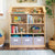 G80329 EdQ Dollhouse Bookcase Natural Env 3174 | Natural