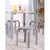 G81047 Nordic Table and Chairs Environmental Chair | Gray