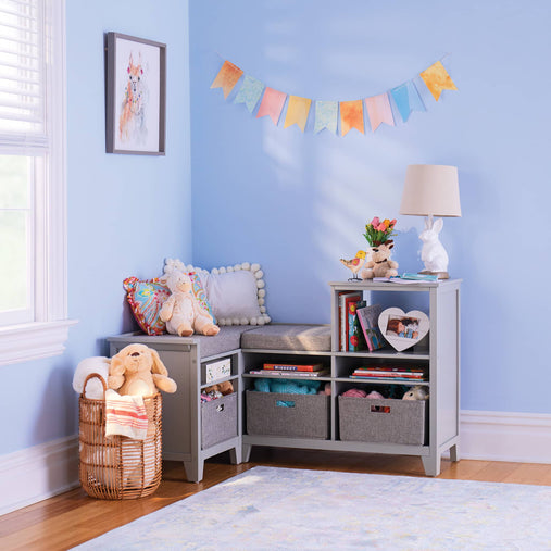 G76901  Corner Nook Gray Environmental | Gray