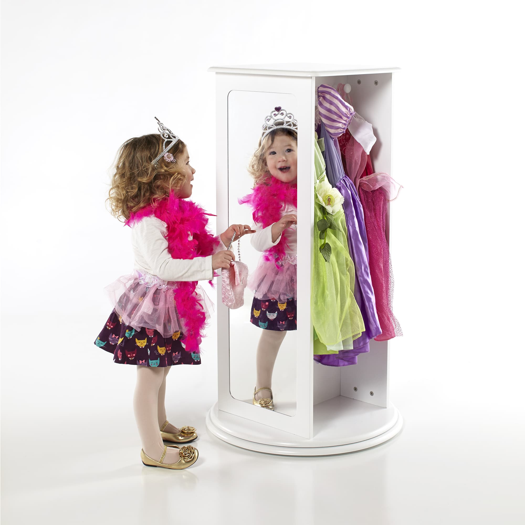 Kids' Rotating Dress Up Storage Center – Guidecraft
