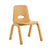 U64105 Chunky Leg Chair 11in Natural | 29 cm