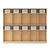 G80419 EdQ 10-Section Locker Natural Silo 2 Front | Natural
