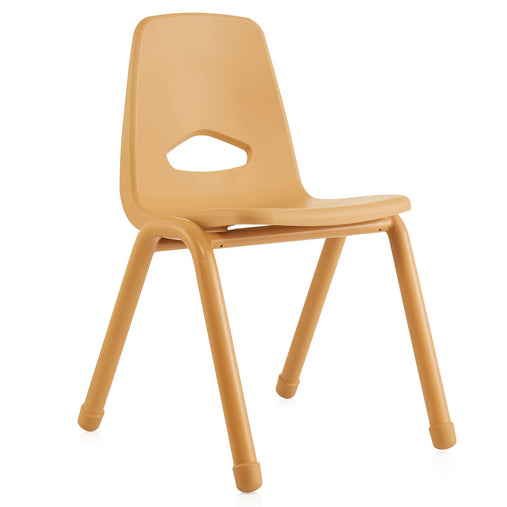 U64108 Chunky Leg Chair 17.5in Natural | 44 cm
