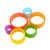 G6781 300618 Discovery Circles Rainbow Silos 1 | Multicolor