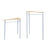 G27662 Standing Modular Desk Triangle Height Comparison | Triangle