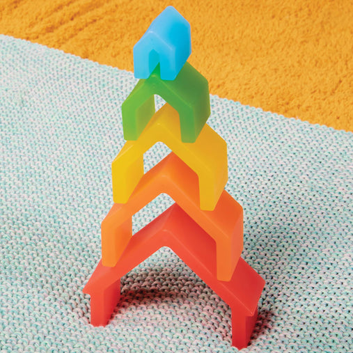 G7502  Discovery Stackers Rainbow House Env 2 | Rainbow