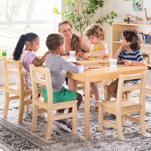 G80372-P EdQ Classroom Table 30 x 48 Lifestyle 52815323 | 18 in