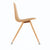 U67107 Tapered Leg Stackable Chair 40 cm Natural Side | 39 cm