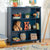 G27658 Taiga 3-Shelf Bookcase Navy Env | Navy
