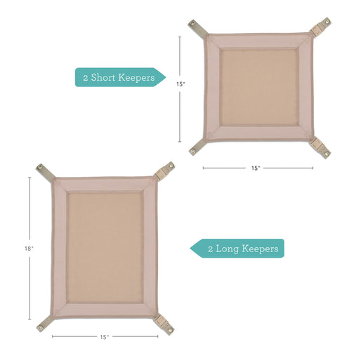 G97427 Keeper Kit Tan Dimensions | Tan