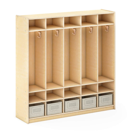 G80413 EdQ 5-Section Locker Natural Silo 1 Main | Natural