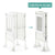 G97341 Contemporary Kitchen Helper Ivory Folding | Ivory