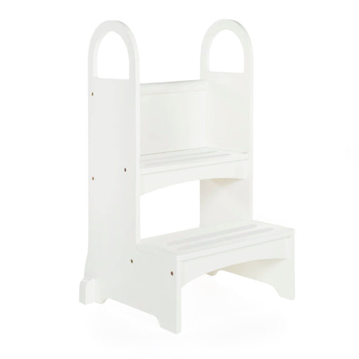 G97020 High Rise Step-Up White Quarter New | White
