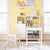 G76811 MSL&L Media System with Desk White Env 1 | Linen White