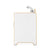G80436 EdQ Kitchen Sink White Silo 2 Side | White