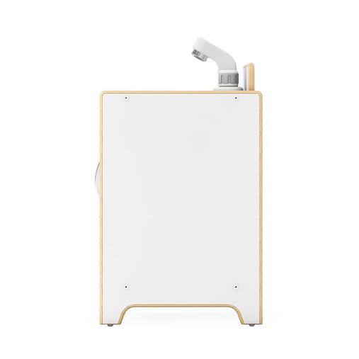 G80436 EdQ Kitchen Sink White Silo 2 Side | White