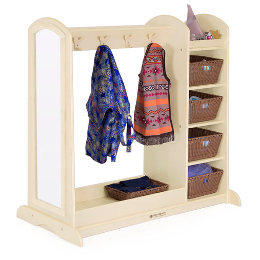 dress up clothes storage Kids' Dress Up Storage with Bins – Guidecraft